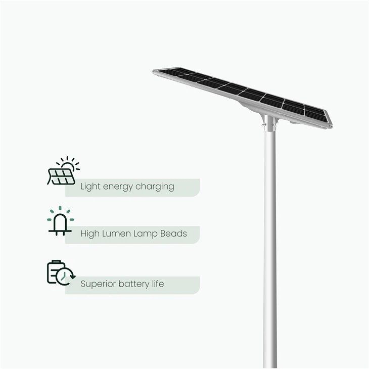 All-in-One Solar Street Light Flat Light - Image 2
